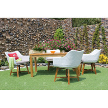 Patio Garten Poly Rattan Ess-Set